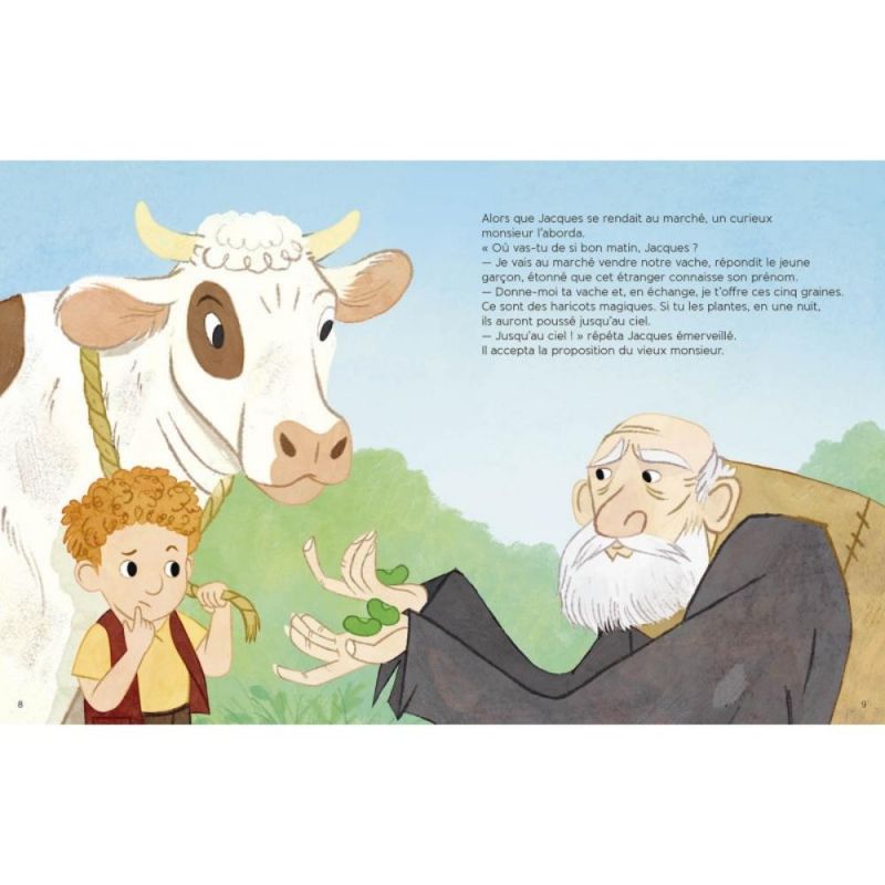 Livre Jacques et le haricot magique (collection Les P'tits Classiques) Auzou Editions Produit 3