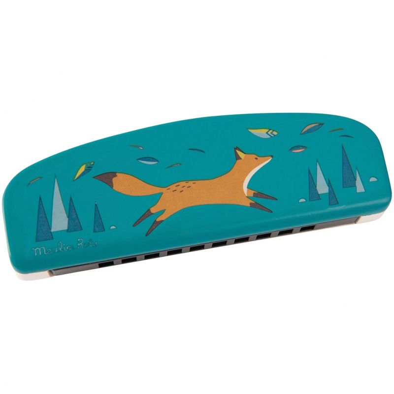 Harmonica Renard Chaussette Le voyage d'Olga Moulin Roty