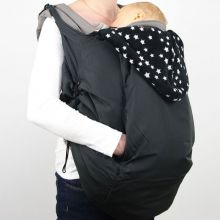 Couverture de portage pour porte-bébé étoile noir  par Lucky