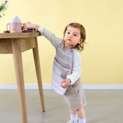 Bavoir Medium Drop avec poche Tiny Team Chat