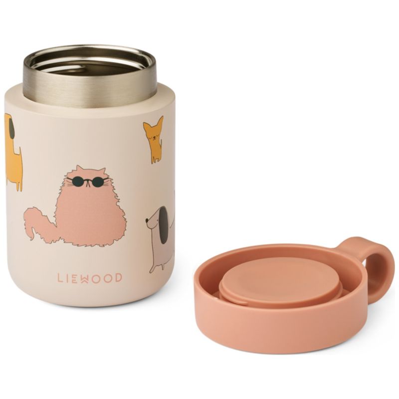 Pot isotherme Kiani Cats and Dogs Liewood Produit 2