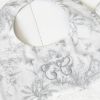 Lot de 2 bavoirs à pression Toile de Jouy gris Tartine et Chocolat Ambiance 5