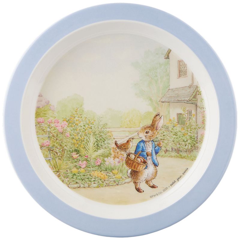 Assiette bébé Pierre Lapin (21 cm) Petit Jour Paris Produit 1