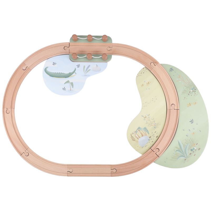 Circuit de train en bois Safari Friends Little Dutch Produit 8