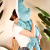 Peluche géante CROCO LAGOON (125 cm) Histoire d'Ours Ambiance 2
