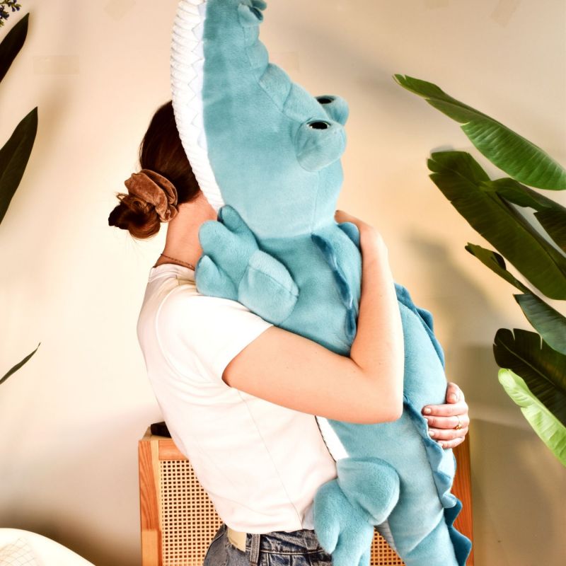 Peluche géante CROCO LAGOON (125 cm) Histoire d'Ours Ambiance 2