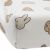 Variation Blanc, marron, noir du produit Housse matelas à langer en jersey Miffy and Friends (50 x 70 cm) de la marque Jollein