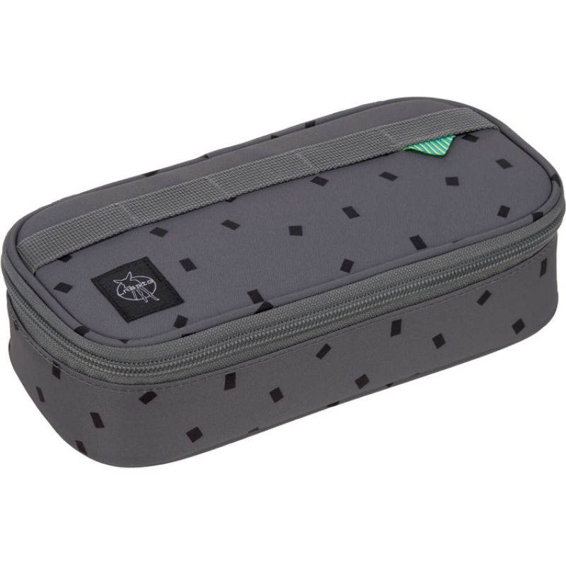 Trousse scolaire Spacy Unique Petits traits anthracite Lässig