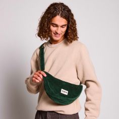 Sac banane Andrea Velours Sapin - Hindbag