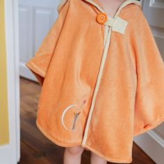 Cape de bain oie sauvage pêche personnalisable (0-5 ans)