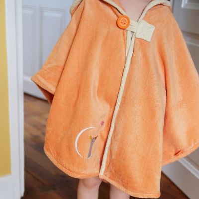 Poncho de bain oie sauvage pêche personnalisable (0-5 ans)