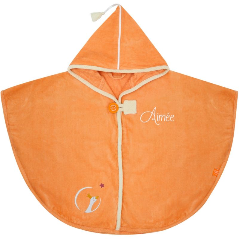 Poncho de bain oie sauvage pêche personnalisable (0-5 ans) L'oiseau bateau Produit 2