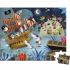 Puzzle La chasse aux trésors (36 pièces) - Janod Puzzle La chasse aux trésors (36 pièces) - Janod