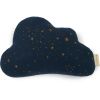 Coussin nuage Gold stella midnight blue (24 x 38 cm) - Nobodinoz