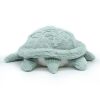 Peluche géante Les Ptipotos Sauvenou maman/bébé tortue menthe (49 cm)  par Les Déglingos