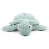 Peluche géante Les Ptipotos Sauvenou maman/bébé tortue menthe (49 cm)  par Les Déglingos