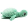 Peluche géante Les Ptipotos Sauvenou maman/bébé tortue menthe (49 cm)  par Les Déglingos