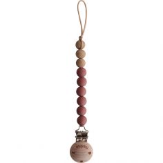 Attache sucette Eva Redwood - Mushie