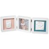 Cadre photo empreinte My Baby Touch double blanc - Reconditionné - Baby Art
