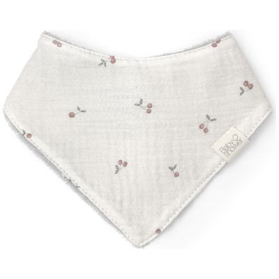Bavoir bandana Cherries Babyshower