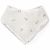 Variation Blanc, rouge, vert du produit Bavoir bandana Cherries de la marque Babyshower