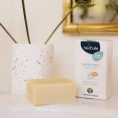 Savon Doux Surgras pour peaux sensibles bio (100 g)