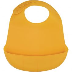 Bavoir en silicone Moutarde - Trois Kilos Sept