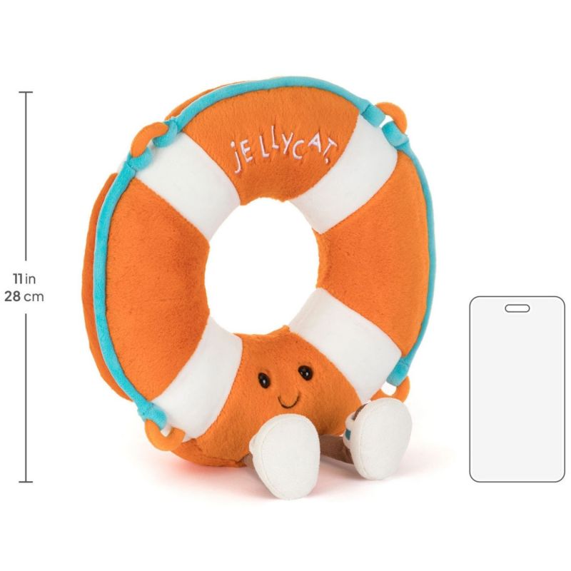 Peluche Amuseable Bouée de sauvetage (33 cm) Jellycat Produit 8