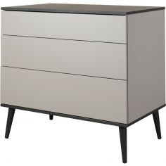 Commode à langer 3 tiroirs Flow Stone - Quax