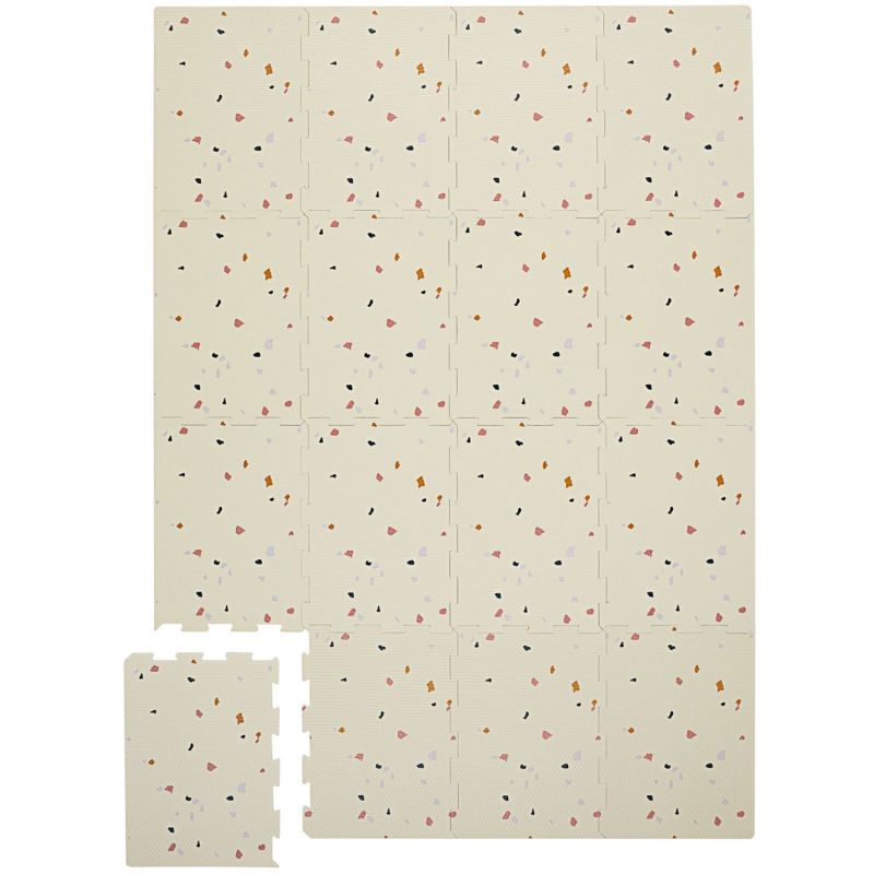 Tapis puzzle Terrazzo Crème (171 x 123 cm) 3 sprouts Produit 1