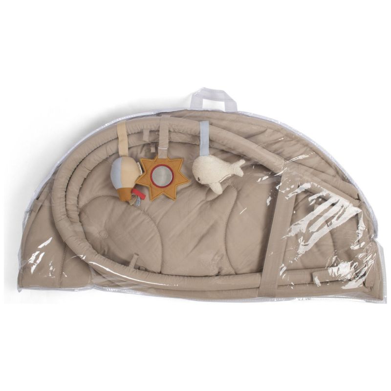Tapis d'éveil Fjord avec arche Beige Filibabba Packaging 7