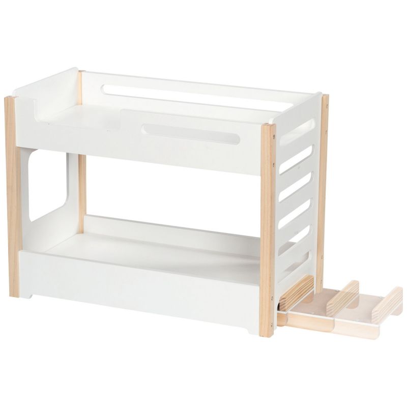 Lit de poupée superposé en bois avec toboggan Goki Produit 3
