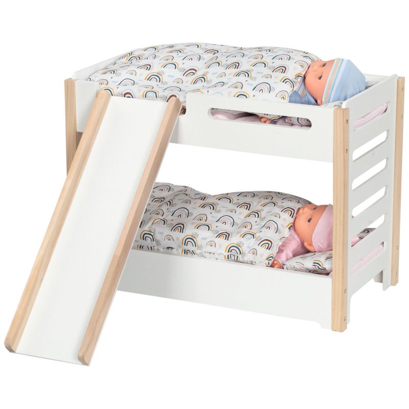 Lit de poupée superposé en bois avec toboggan Goki Produit 4