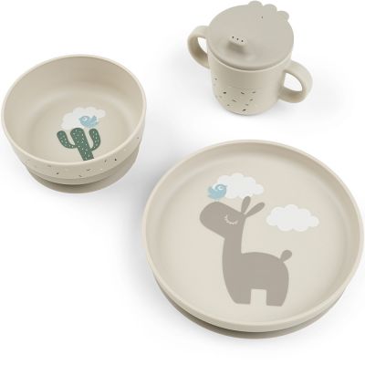 Coffret repas Lalee Sable (3 piÃ¨ces) - ReconditionnÃ©