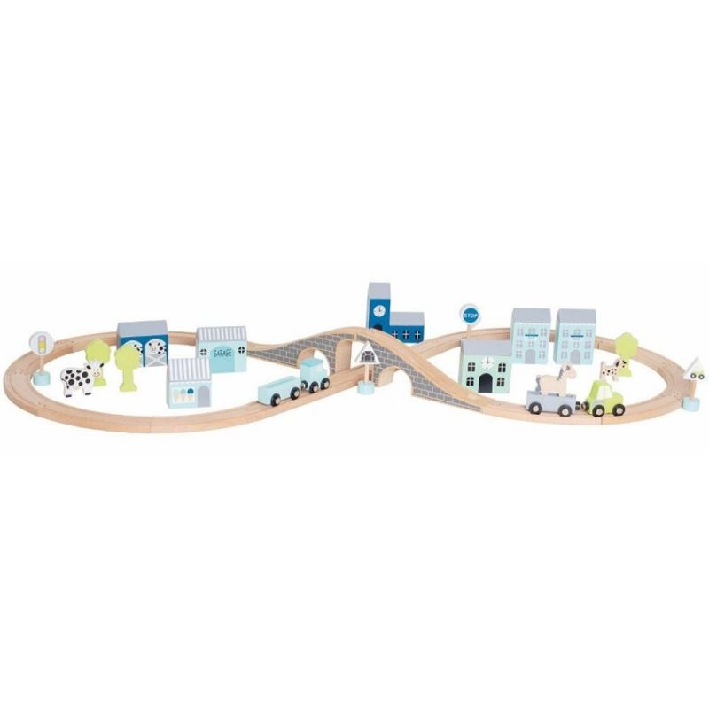 Coffret circuit voiture bleu Jabadabado