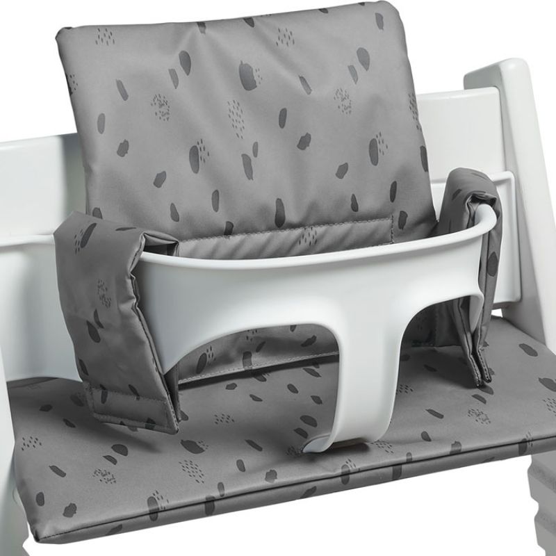 Assise pour chaise haute Stokke Tripp Trapp Spot storm grey grise Jollein