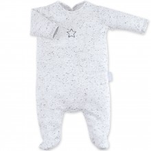 Pyjama léger jersey Cosmi gris plum (6-12 mois : 67 à 74 cm)  par Bemini