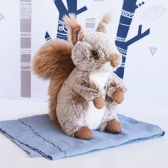 Peluche Ecureuil Les animaux des grands espaces (25 cm)