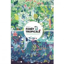 Livre jeu Jour et nuit dans la forêt tropicale  par Editions Kimane