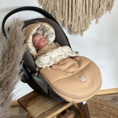 Chancelière bébé jersey Hooded butternut