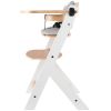 Chaise haute évolutive Enock avec coussin Natural-White Kinderkraft Produit 3