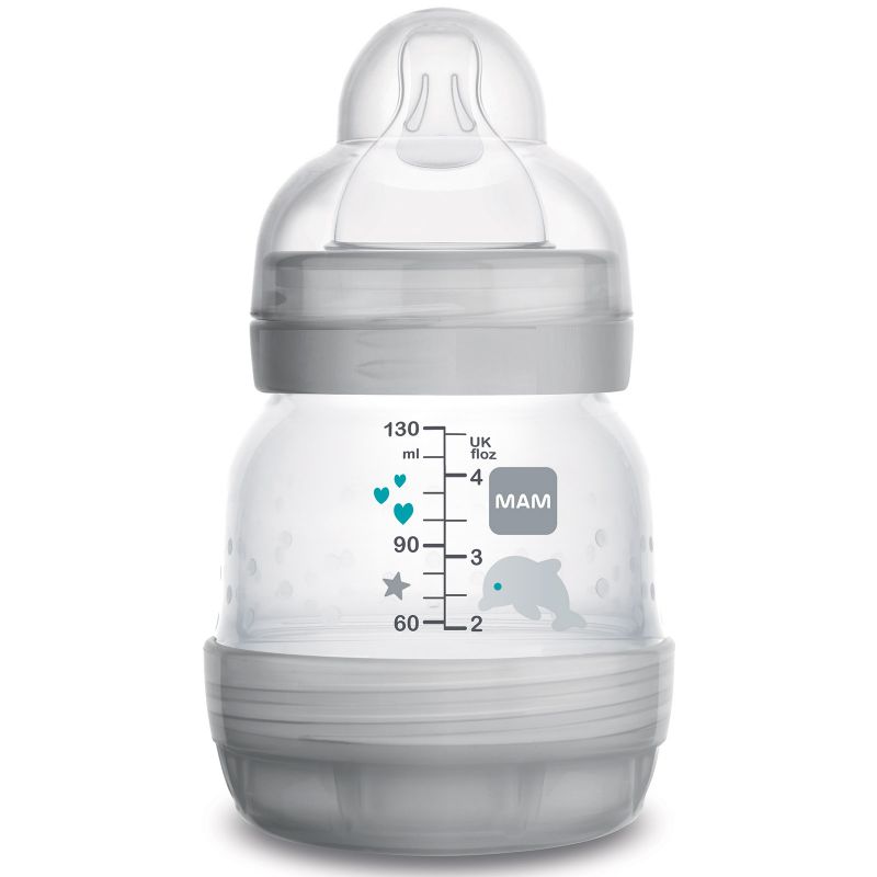 Biberon Easy Start anti-colique dauphin - débit 0 lent (130 ml) MAM