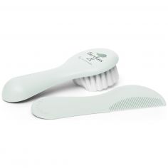 Brosse et peigne Birdies Vert - Suavinex