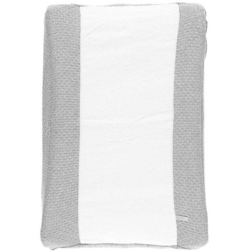 Housse de matelas à langer gris clair Mix et Match (45 x 68 cm) Noukie's