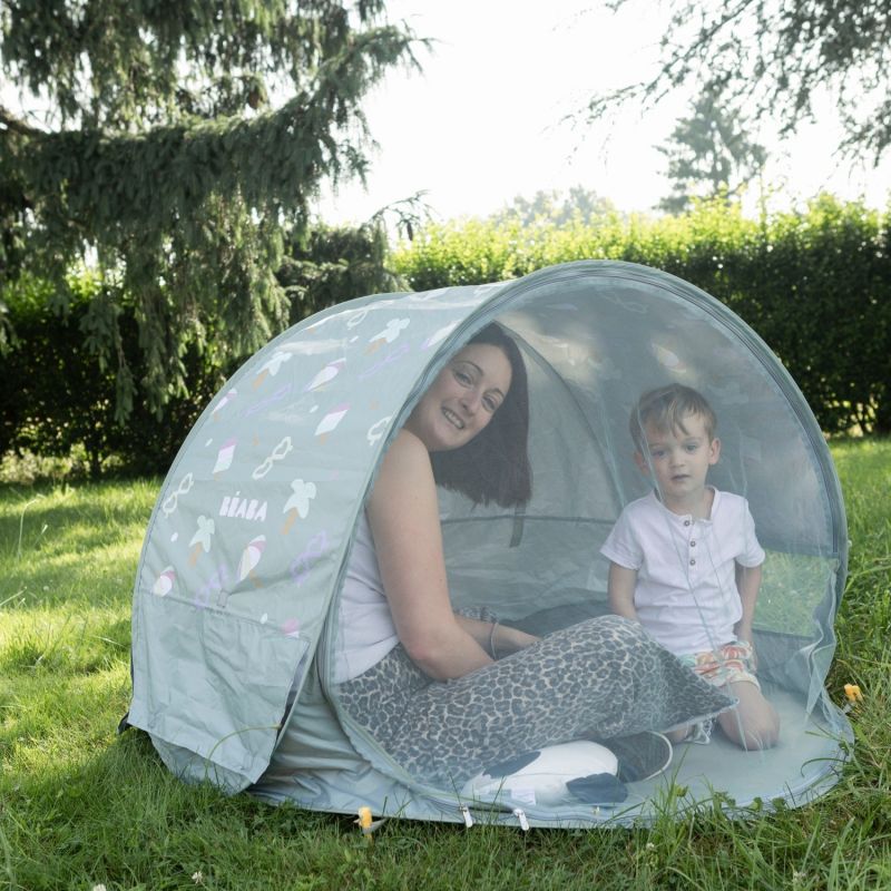 Tente Anti-UV Bébé Upf50+ Breezy Lichen Béaba Ambiance 7