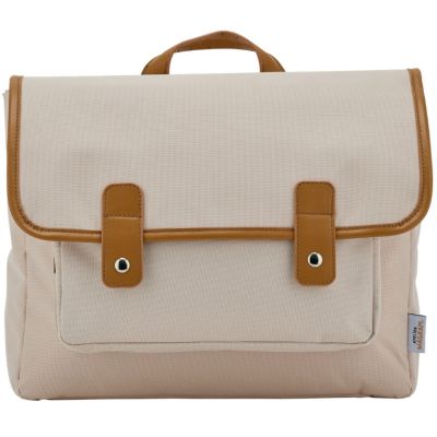 Cartable A4 maternelle Beige (33 cm) Atelier Wagram