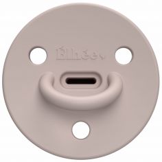 Sucette physiologique Choochoo Blush (0-6 mois) - Elhée
