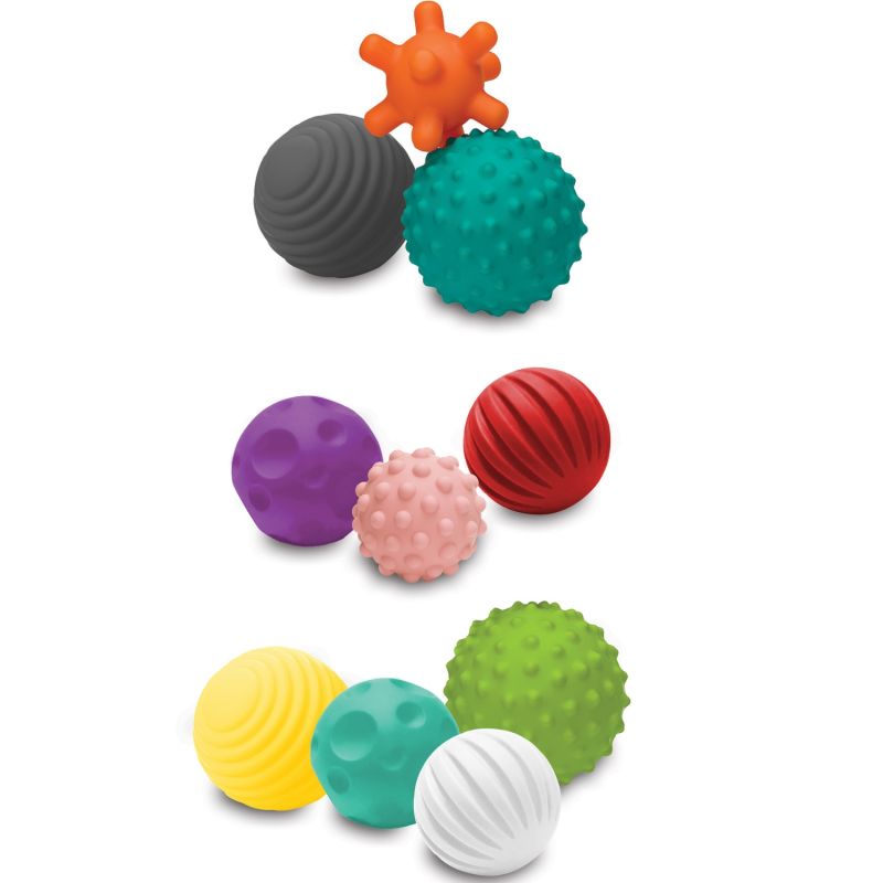 Lot de 10 balles sensorielles Sensory Infantino