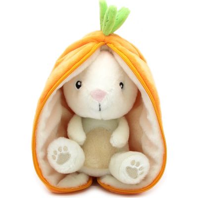 Peluche Les Flipetz Gadget le lapin/carotte  par Les Déglingos