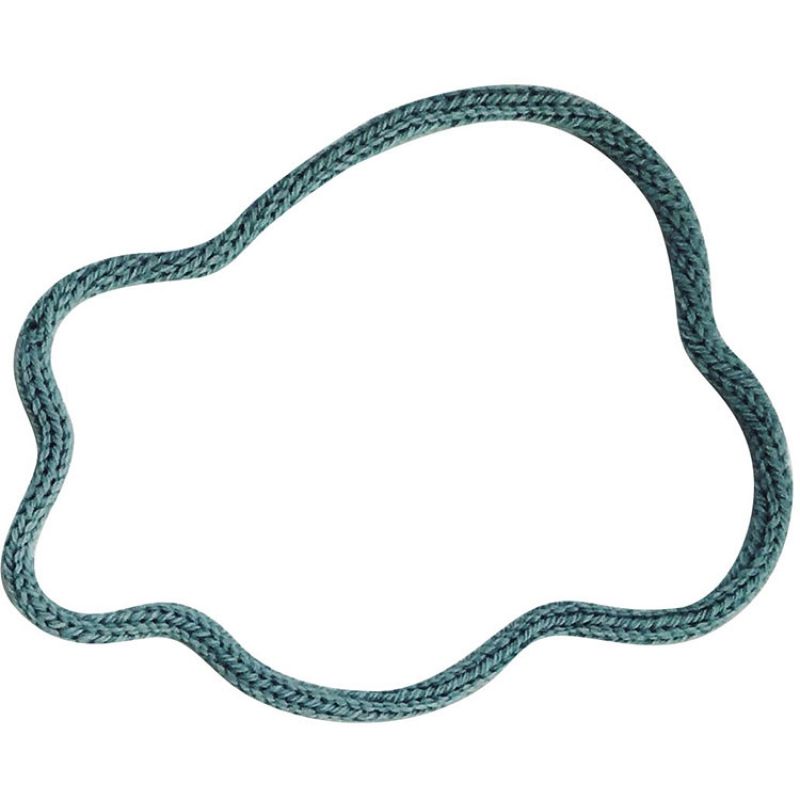 Déco murale grand nuage en tricotin (personnalisable) Charlie & June
